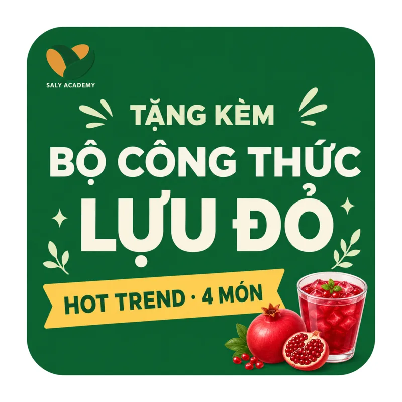 Tặng bộ công thức lựu đỏ hot trend
