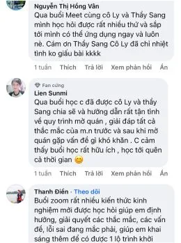 Lời nhắn của học viên SaLy Academy