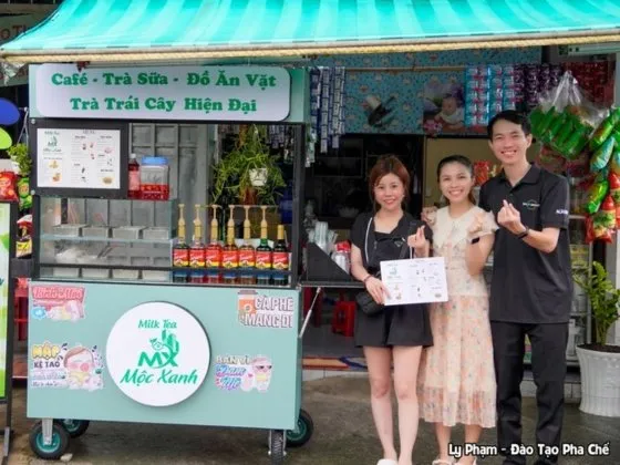 Quán của học viên SaLy Academy
