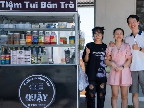 Quán của học viên SaLy Academy